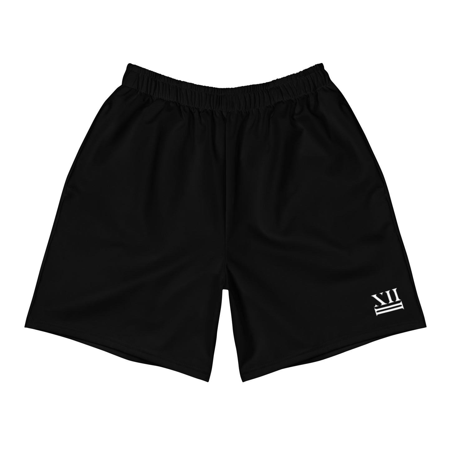 12:2 Logo Branded - Athletic Shorts in Black