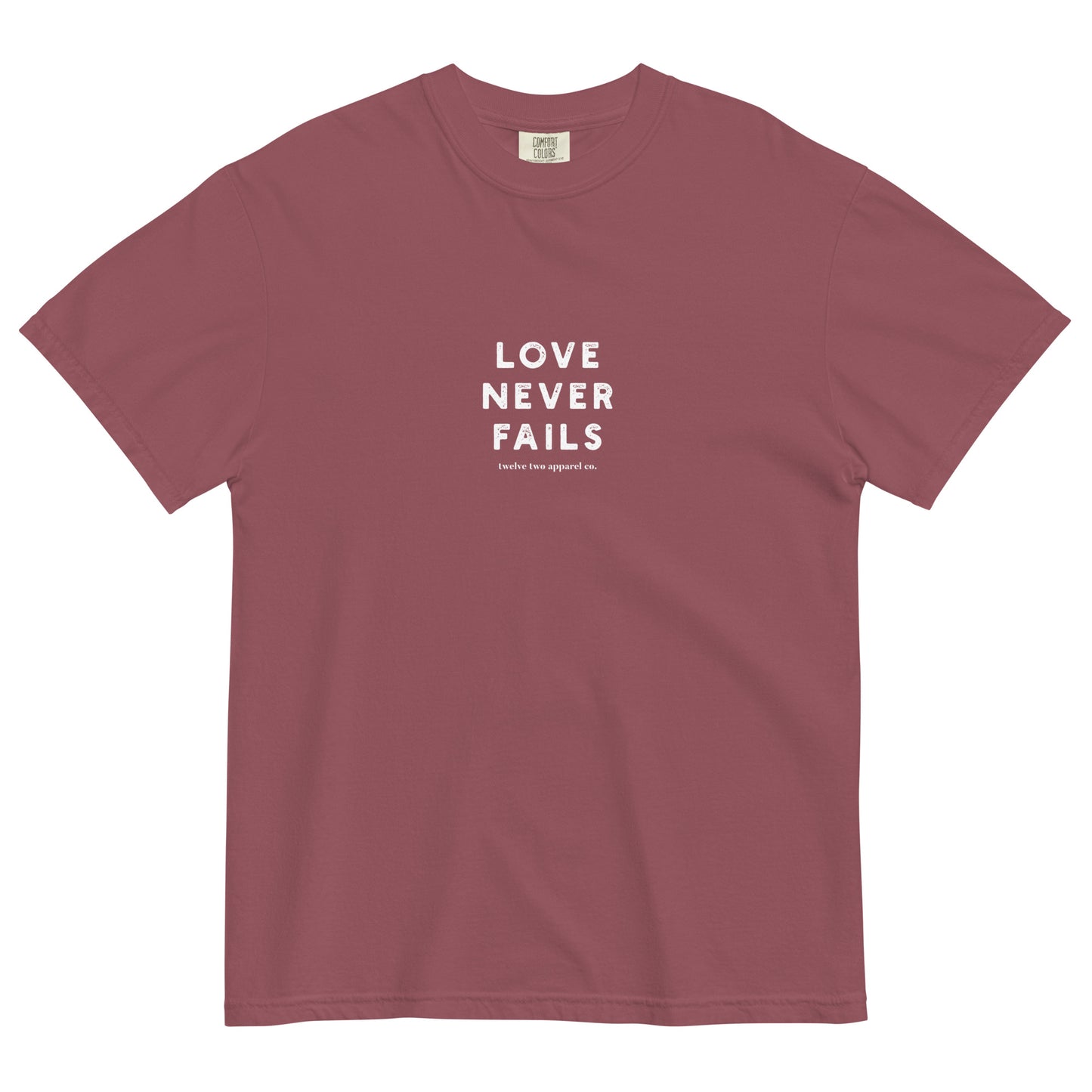 Love Never Fails - Unisex Structured T