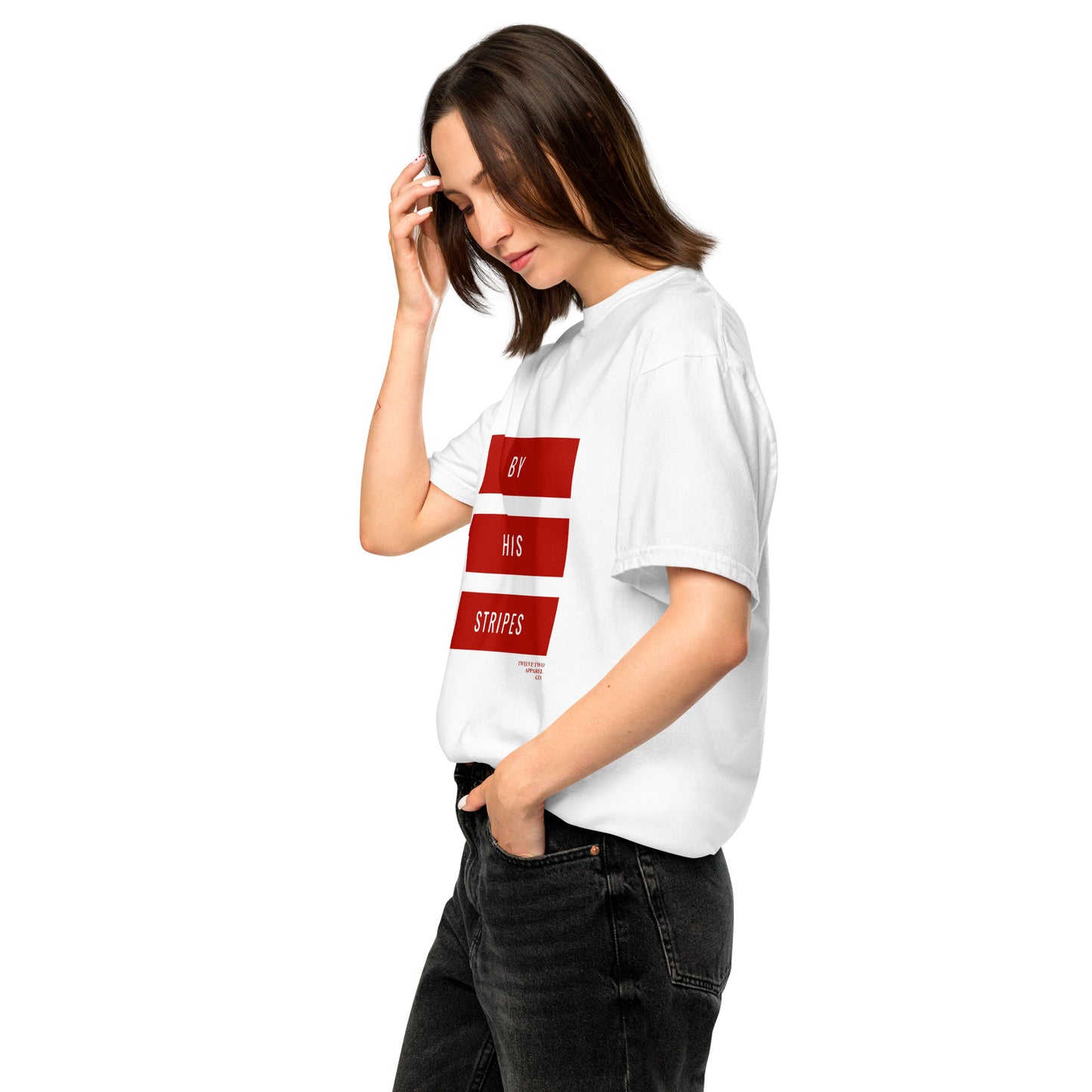 By His Stripes - Unisex Structured T